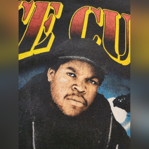 Ice Cube Graphic Black T-Shirt, Sz LG - Picture 9 of 9